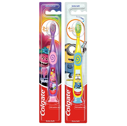 Colgate 2-6 lasten hammasharja, Trolls and Minions
