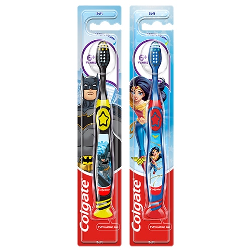 Colgate 6+ lasten hammasharja, Batman & Wonderwoman